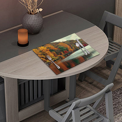 Autumn Lake Print Placemat