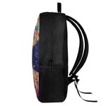 Autumn Leaves Print 17 Inch Backpack