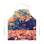 Autumn Leaves Print Adjustable Apron