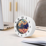 Autumn Leaves Print Alarm Clock