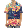 Autumn Leaves Print Aloha Shirt