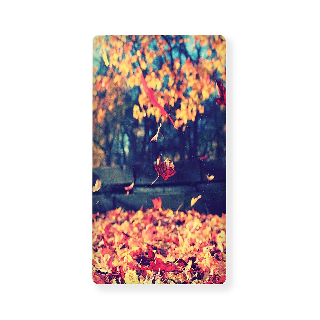 Autumn Leaves Print Baby Crib Sheet
