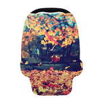 Autumn Leaves Print Baby Seat Cover