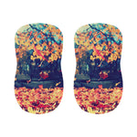 Autumn Leaves Print Bar Stool Covers