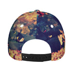 Autumn Leaves Print Baseball Cap