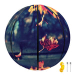 Autumn Leaves Print Basketball