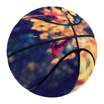 Autumn Leaves Print Basketball