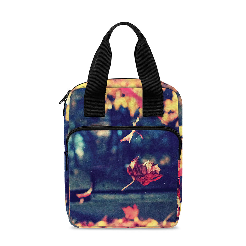 Autumn Leaves Print Bible Tote Bag