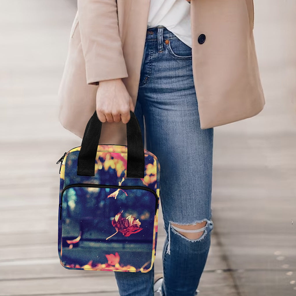 Autumn Leaves Print Bible Tote Bag