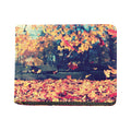 Autumn Leaves Print Bifold Wallet