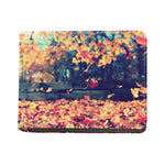 Autumn Leaves Print Bifold Wallet