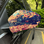 Autumn Leaves Print Car Side Mirror Covers