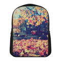 Autumn Leaves Print Casual Backpack