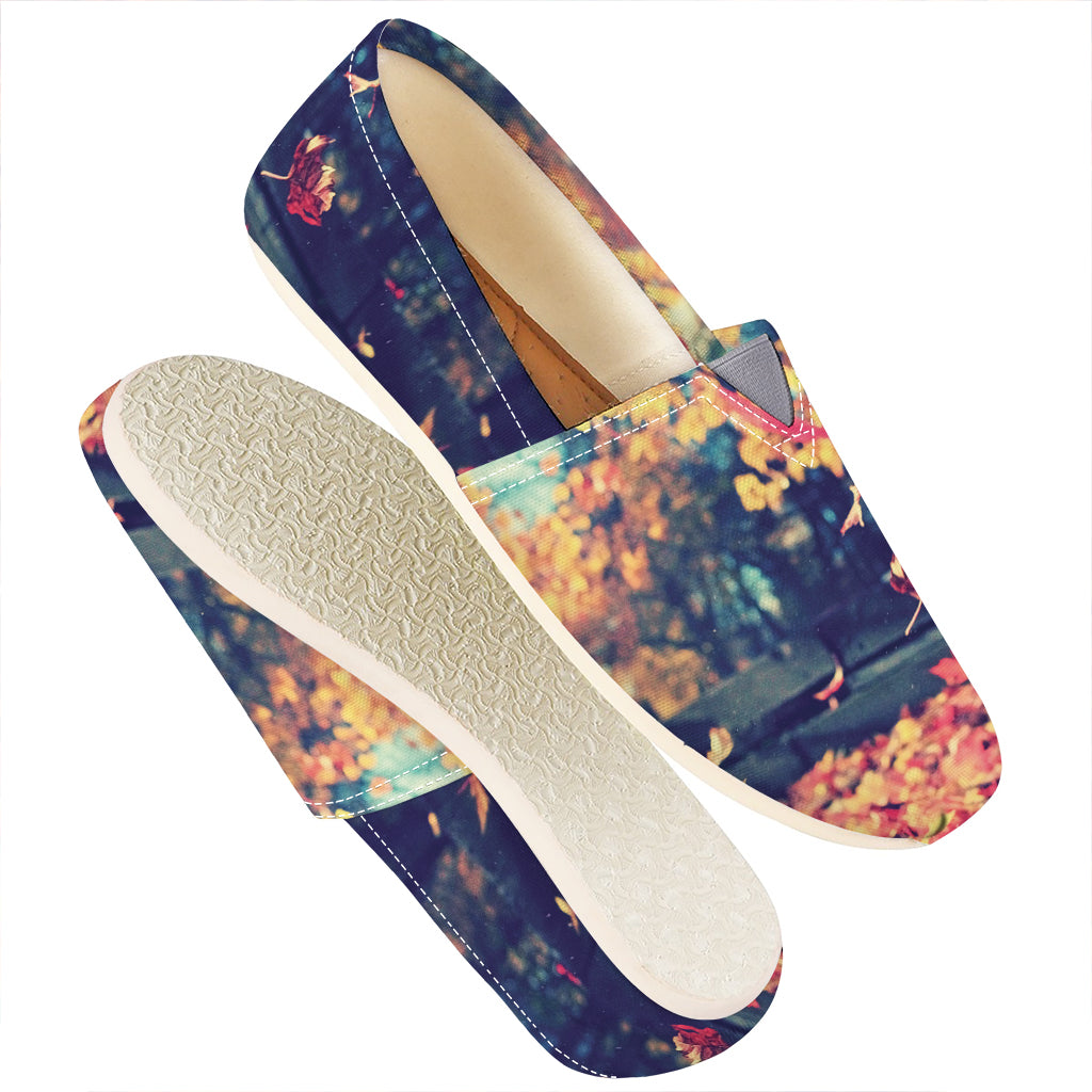 Autumn Leaves Print Casual Shoes