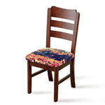 Autumn Leaves Print Chair Cushion Cover
