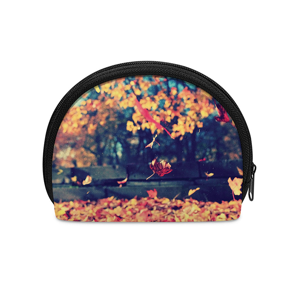 Autumn Leaves Print Coin Purse