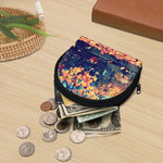 Autumn Leaves Print Coin Purse