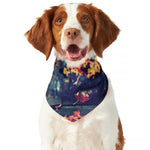 Autumn Leaves Print Dog Bandana