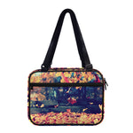 Autumn Leaves Print Double Strap Bible Bag