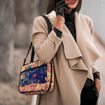 Autumn Leaves Print Double Strap Bible Bag
