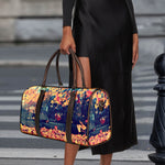 Autumn Leaves Print Duffle Bag