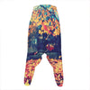 Autumn Leaves Print Hammer Pants