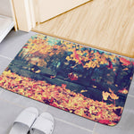 Autumn Leaves Print Indoor Door Mat