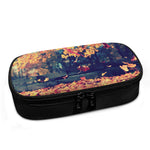 Autumn Leaves Print Insulin Cooler Travel Case