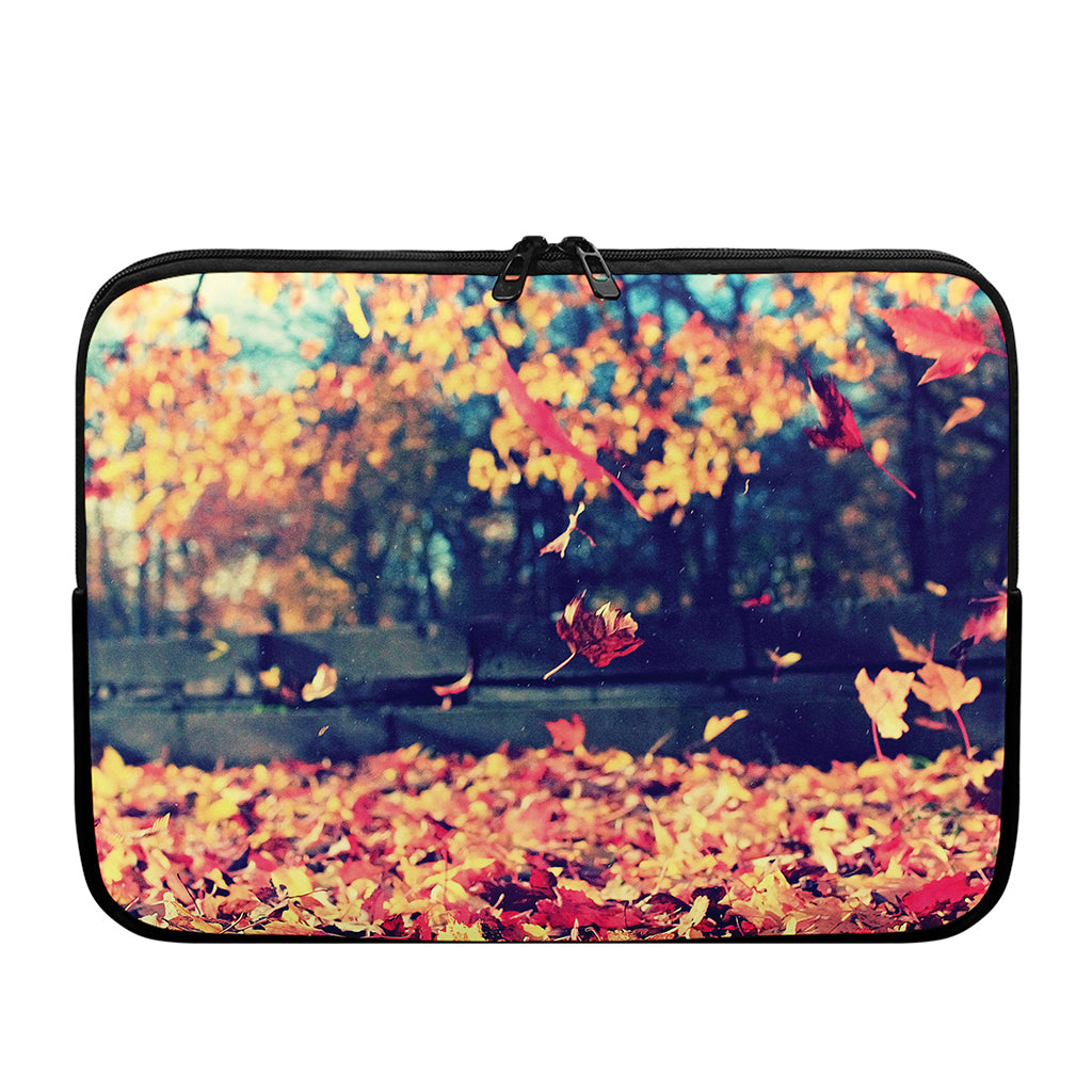 Autumn Leaves Print Laptop Sleeve