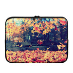 Autumn Leaves Print Laptop Sleeve