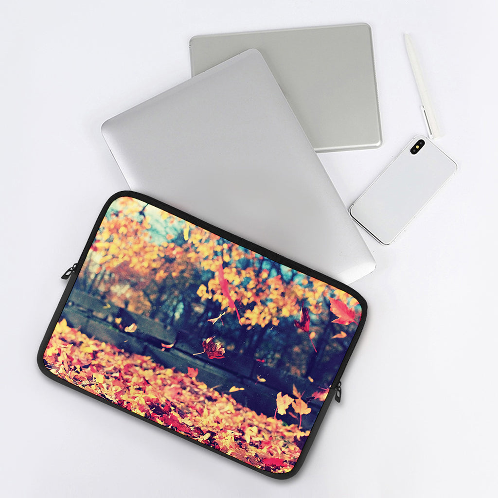 Autumn Leaves Print Laptop Sleeve