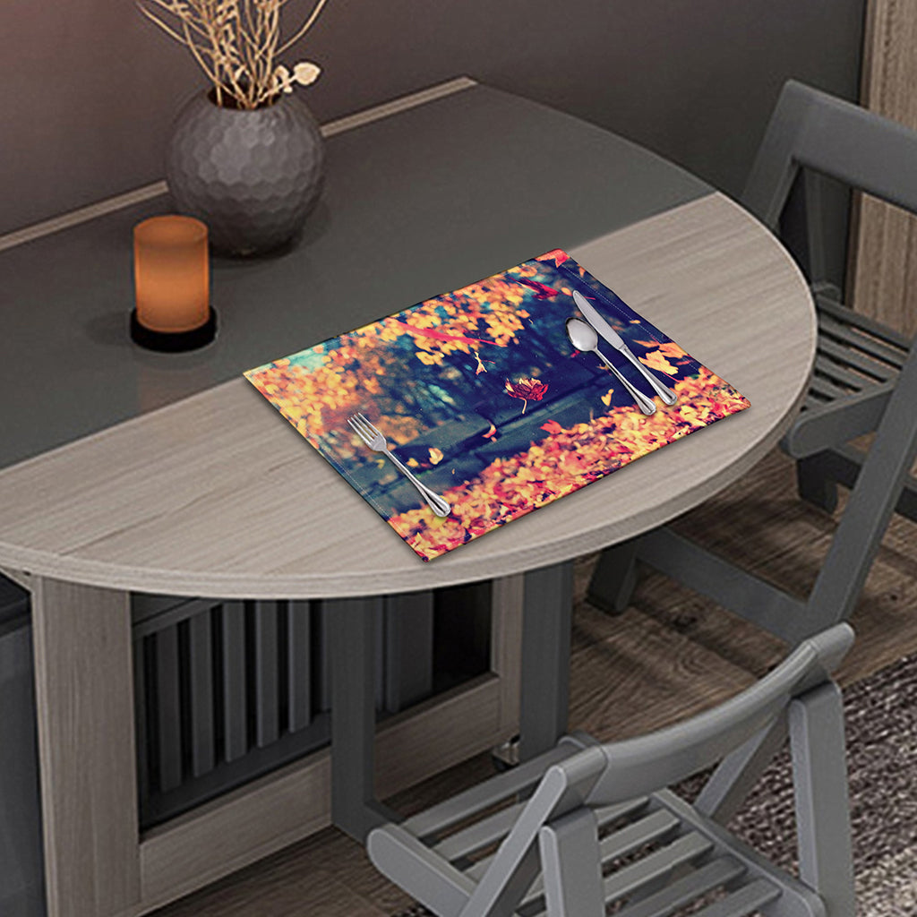 Autumn Leaves Print Placemat
