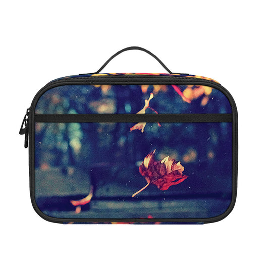 Autumn Leaves Print Portable Lunch Bag