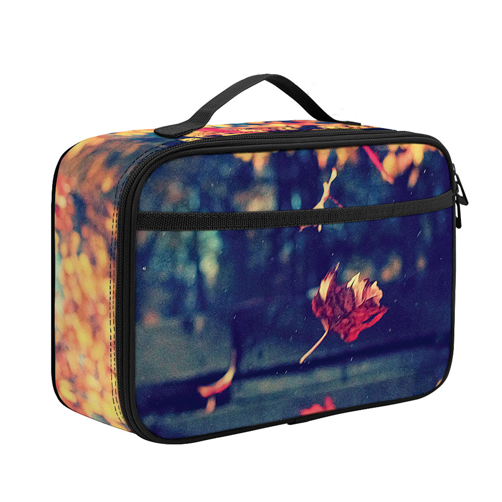 Autumn Leaves Print Portable Lunch Bag