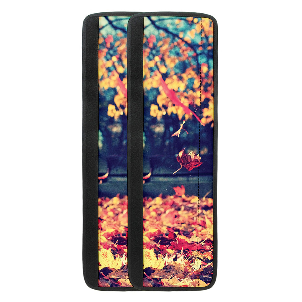 Autumn Leaves Print Refrigerator Handle Covers