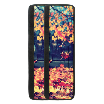 Autumn Leaves Print Refrigerator Handle Covers