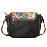 Autumn Leaves Print Saddle Bag