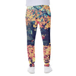 Autumn Leaves Print Scuba Joggers