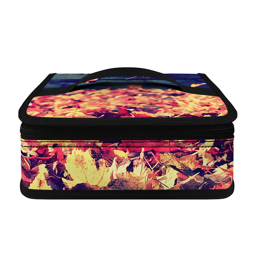 Autumn Leaves Print Small Lunch Bag
