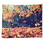 Autumn Leaves Print Tapestry