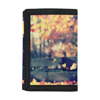 Autumn Leaves Print Trifold Wallet