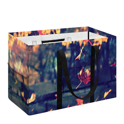 Autumn Leaves Print Utility Tote Bag
