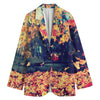 Autumn Leaves Print Women's Blazer