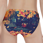 Autumn Leaves Print Women's Panties