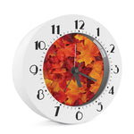 Autumn Maple Leaf Print Alarm Clock