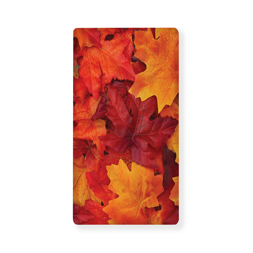 Autumn Maple Leaf Print Baby Crib Sheet