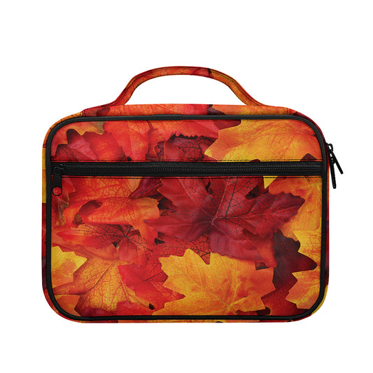 Autumn Maple Leaf Print Briefcase Bible Bag