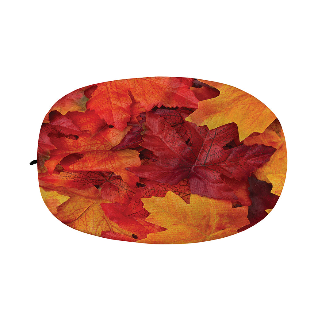 Autumn Maple Leaf Print Car Side Mirror Covers
