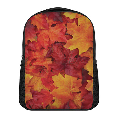 Autumn Maple Leaf Print Casual Backpack