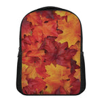 Autumn Maple Leaf Print Casual Backpack